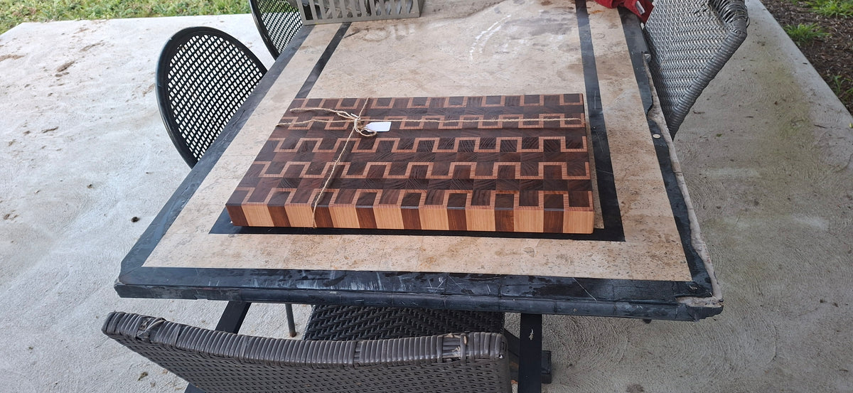 Blackwood & Tasmanian Oak End Grain Chopping Board / Butcher Block