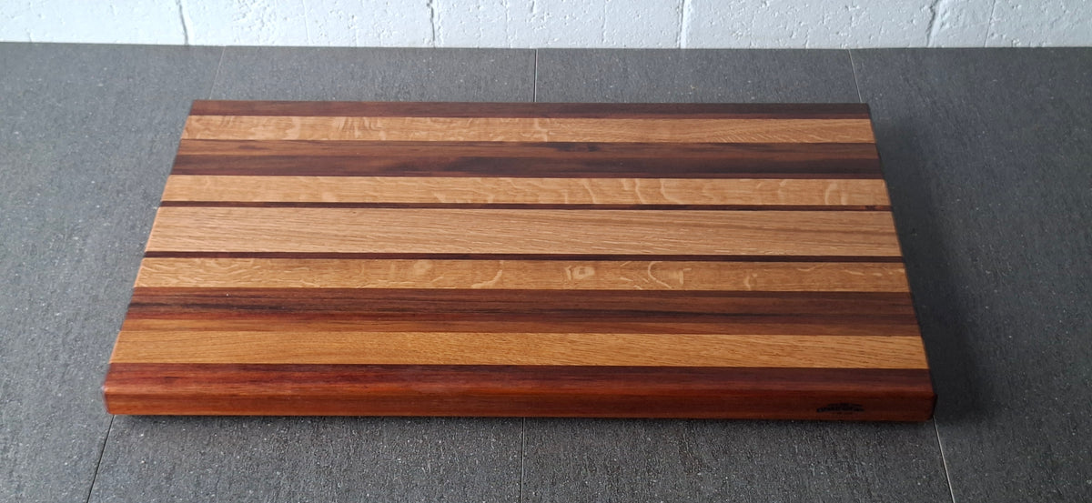 American White Oak & Blackwood Chopping Board