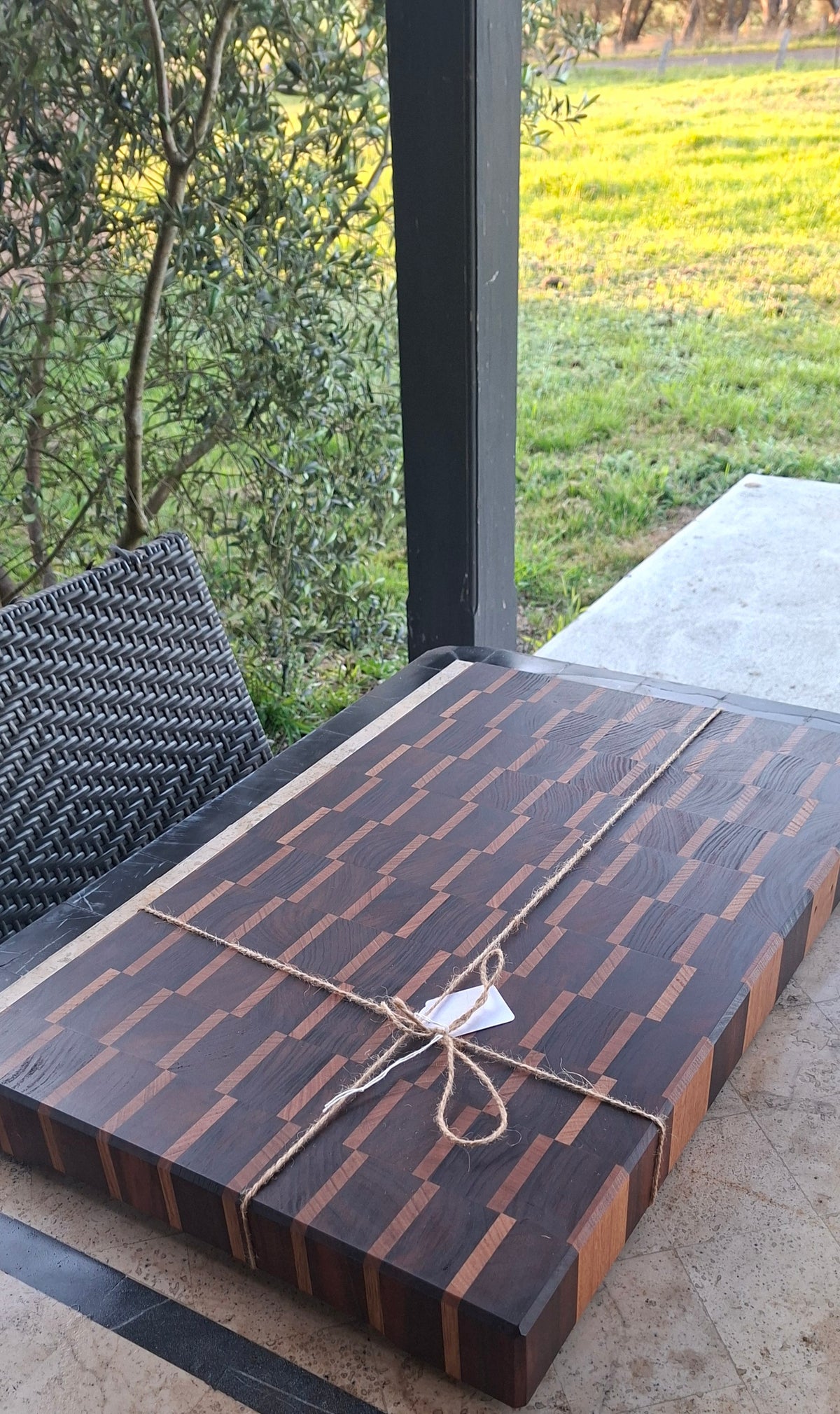 Blackwood & Tasmanian Oak End Grain Chopping Board