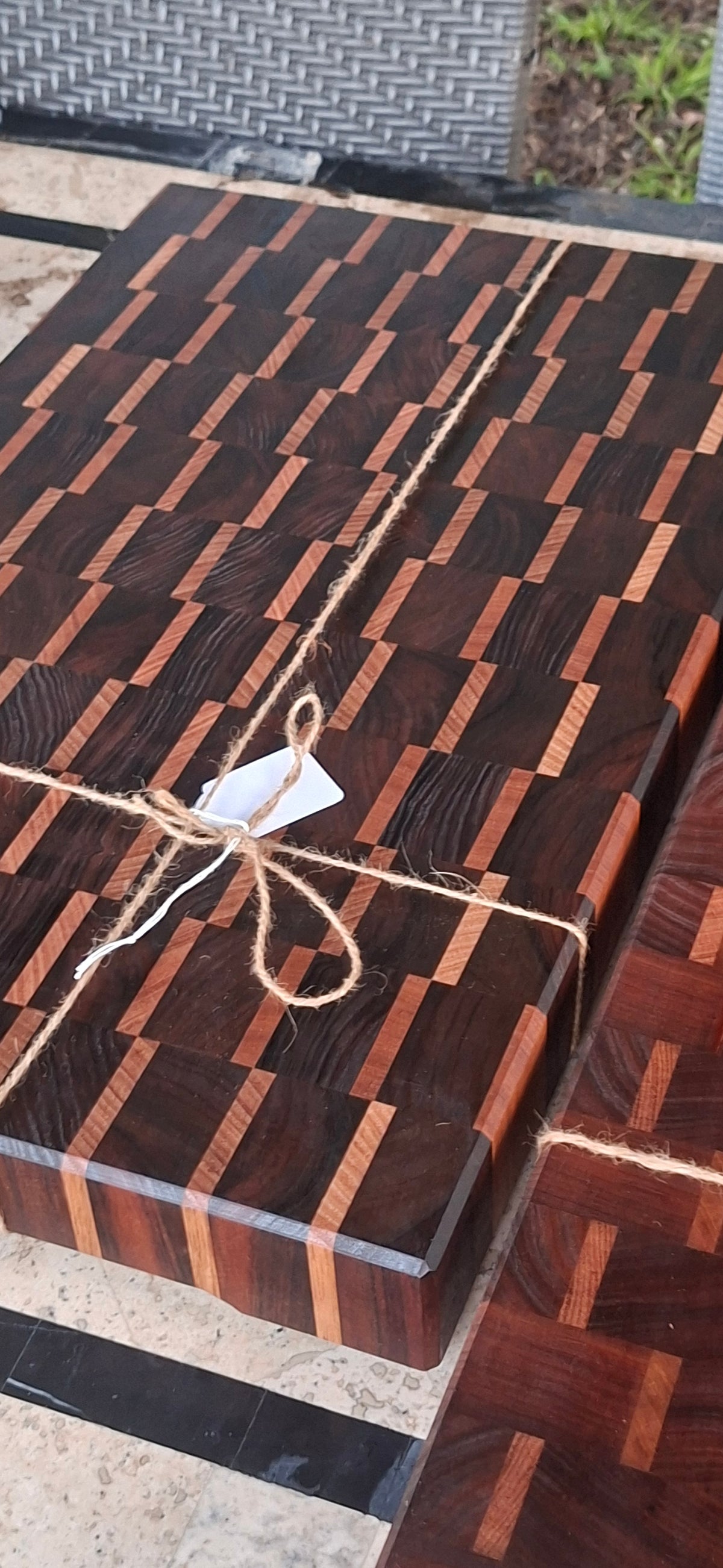 Blackwood & Tasmanian Oak End Grain Chopping Board
