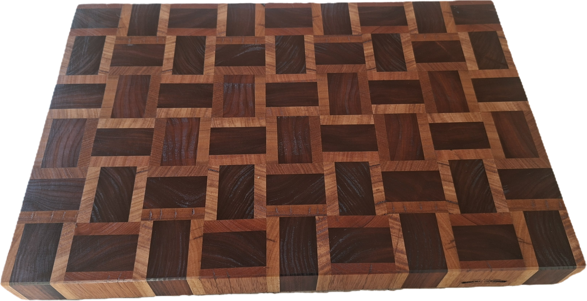 No. 299 | Basket Weave End Grain Chopping Board