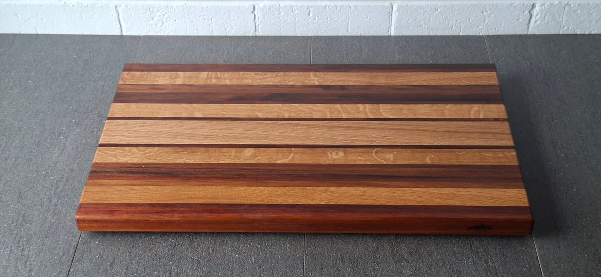 American White Oak & Blackwood Chopping Board