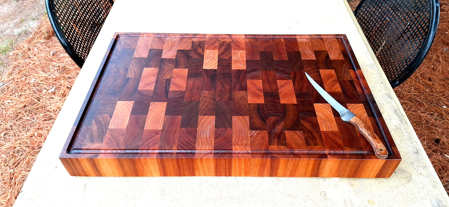 XL Showcase - Tasmainian Blackwood - End Grain
