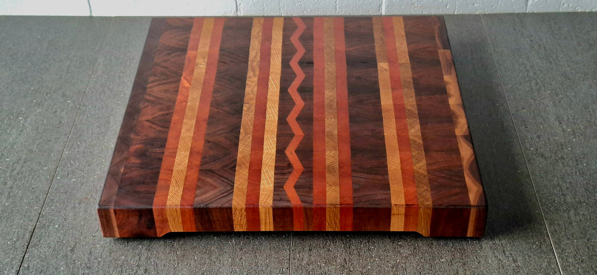 No. 297 | Decorative End Grain Butcher Block