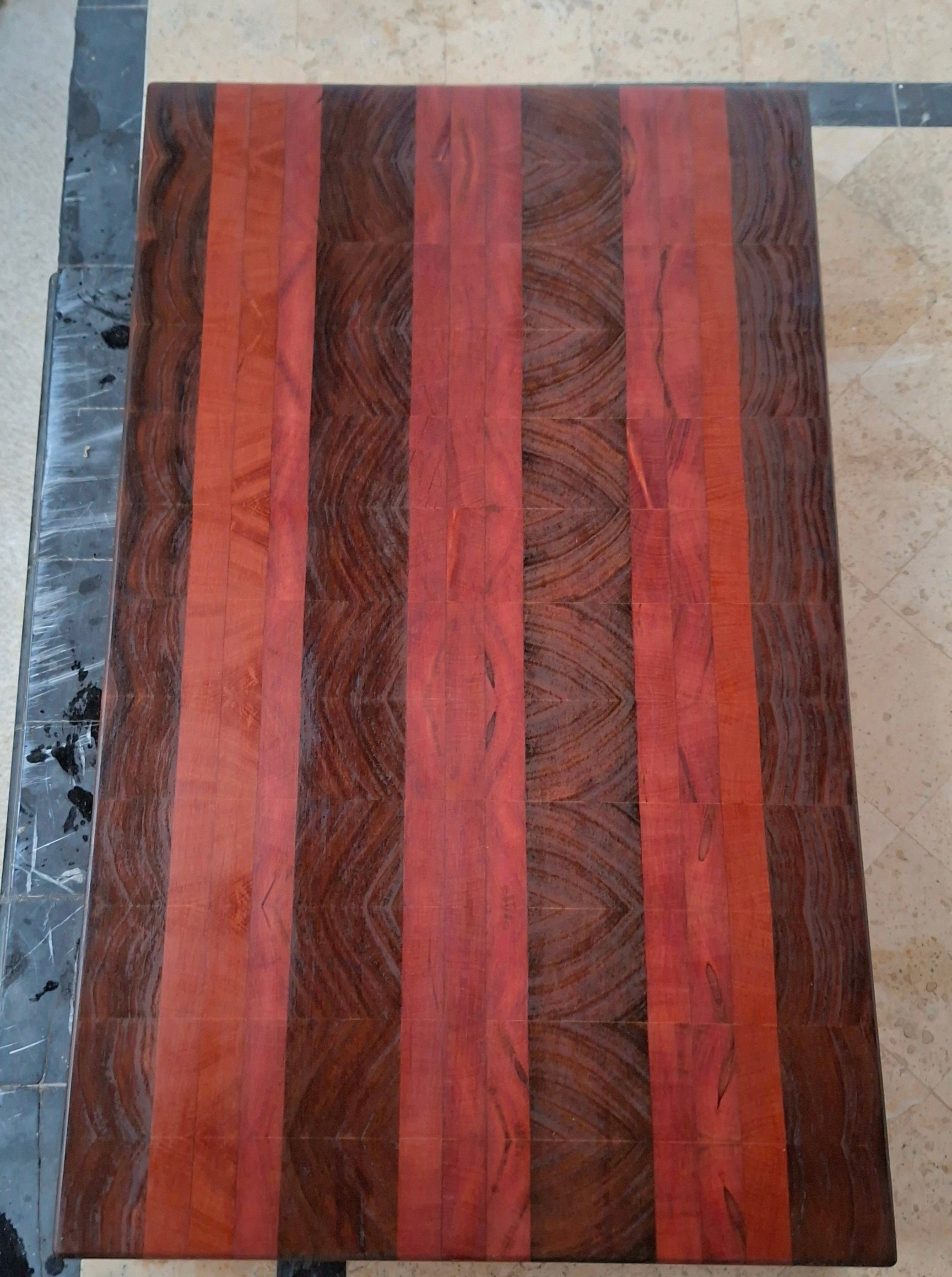 Tassie Myrtle & Blackwood End Grain Butcher Block – 540×325×65mm