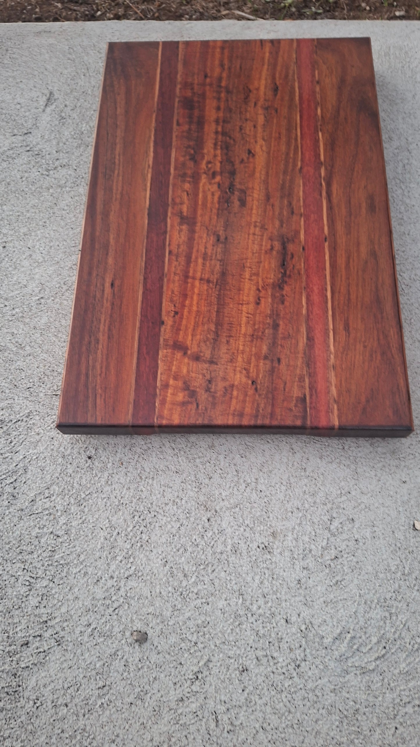 HEIRLOOM - OTWAY BLACKWOOD & RECLAIMED JARRAH & TASMAINIAN OAK - 530x350x36mm