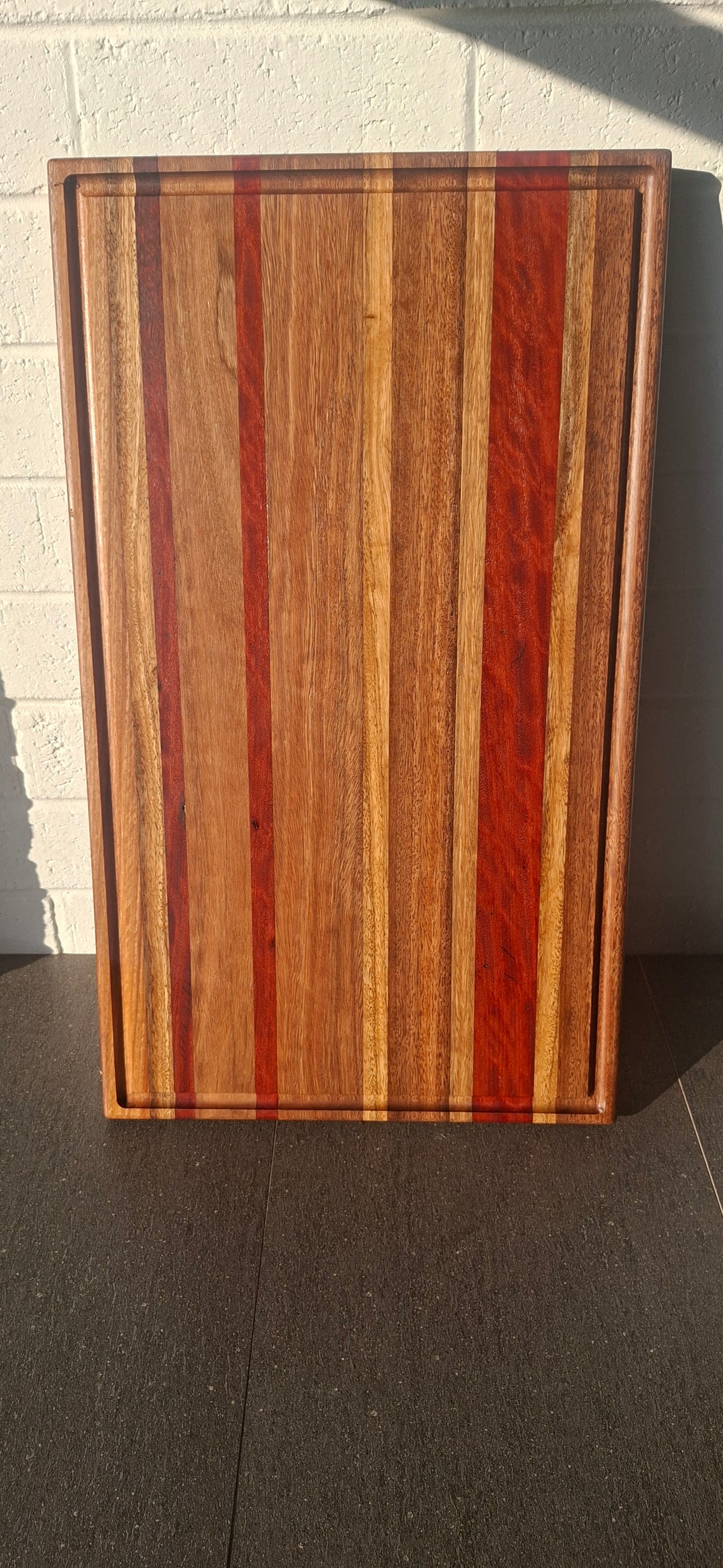 Queensland Spotted Gum & Red Gum Carving Board