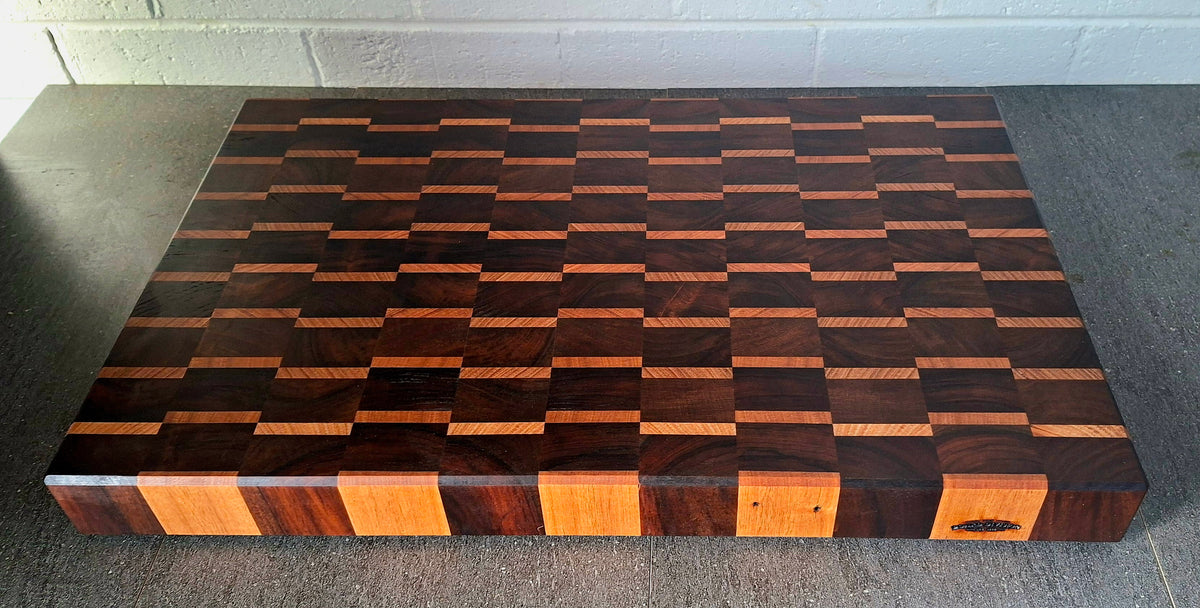 Blackwood & Tasmanian Oak End Grain Chopping Board