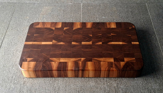 American Black Walnut End Grain Chopping Board