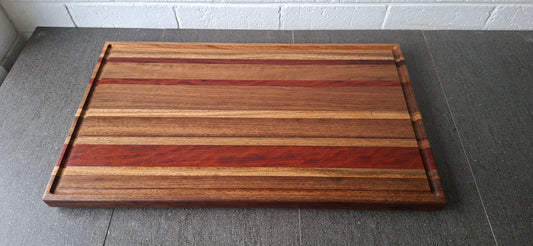 Queensland Spotted Gum & Red Gum Carving Board