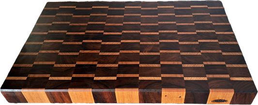 Blackwood & Tasmanian Oak End Grain Chopping Board